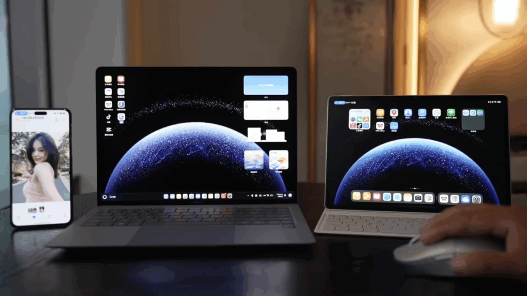 Harmony OS sur PC, android et Tablette