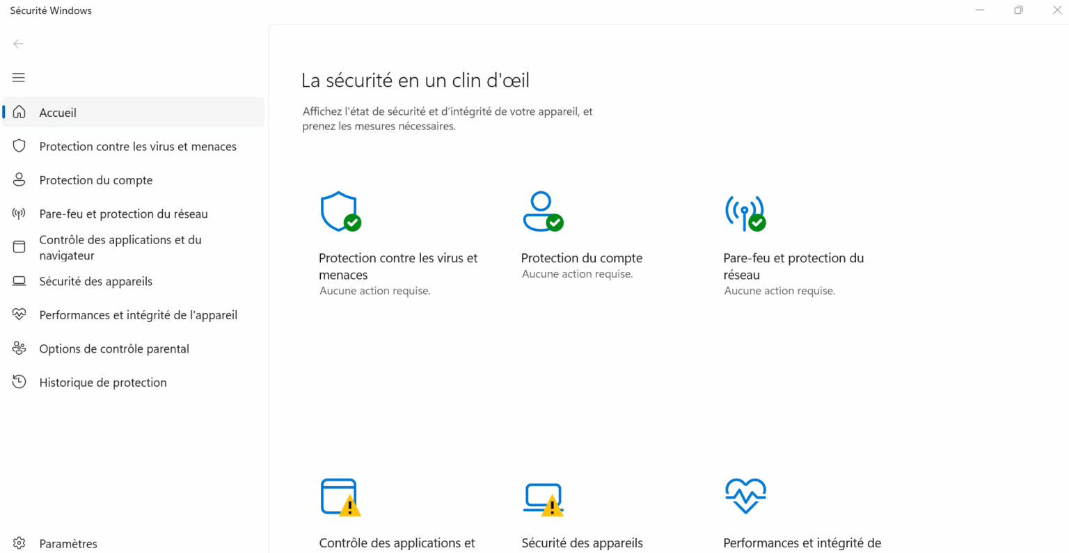 Impossible de terminer l'opération car le fichier contient un virus