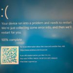 Écran bleu Windows affichant le code SYSTEM_THREAD_EXCEPTION_NOT_HANDLED et le fichier dxgmms2.sys