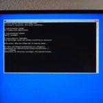 Invite de commandes de l'environnement de récupération Windows 11 exécutant bootrec /rebuildbcd