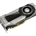 Carte graphique NVIDIA GeForce GTX 1070, dont le pilote fournit l'implémentation OpenGL