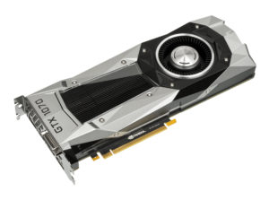 Carte graphique NVIDIA GeForce GTX 1070, dont le pilote fournit l'implémentation OpenGL