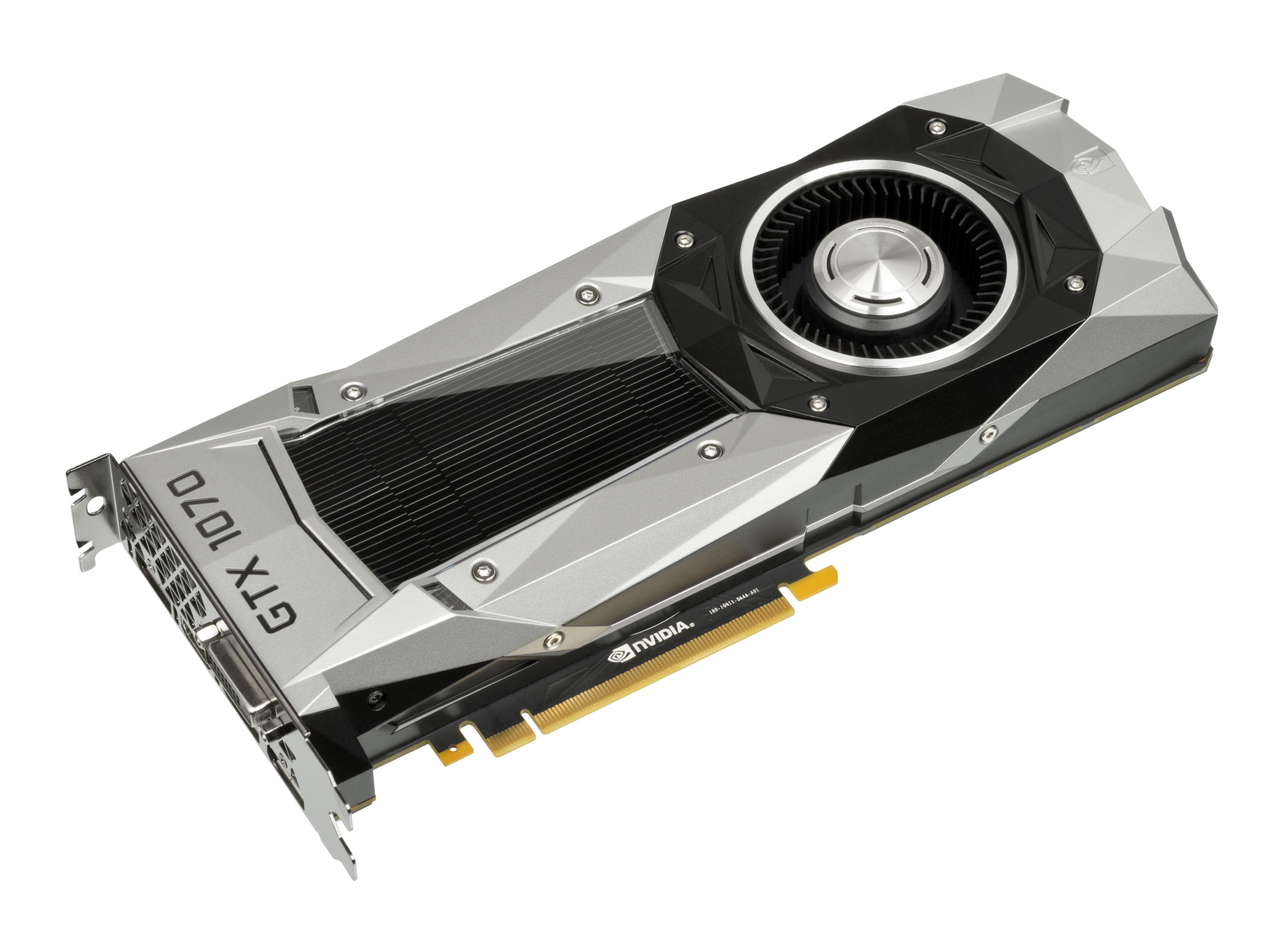 Carte graphique NVIDIA GeForce GTX 1070, dont le pilote fournit l'implémentation OpenGL