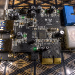 Carte d'extension USB 3.0 à contrôleur Renesas, exemple de périphérique réclamant un redémarrage après installation
