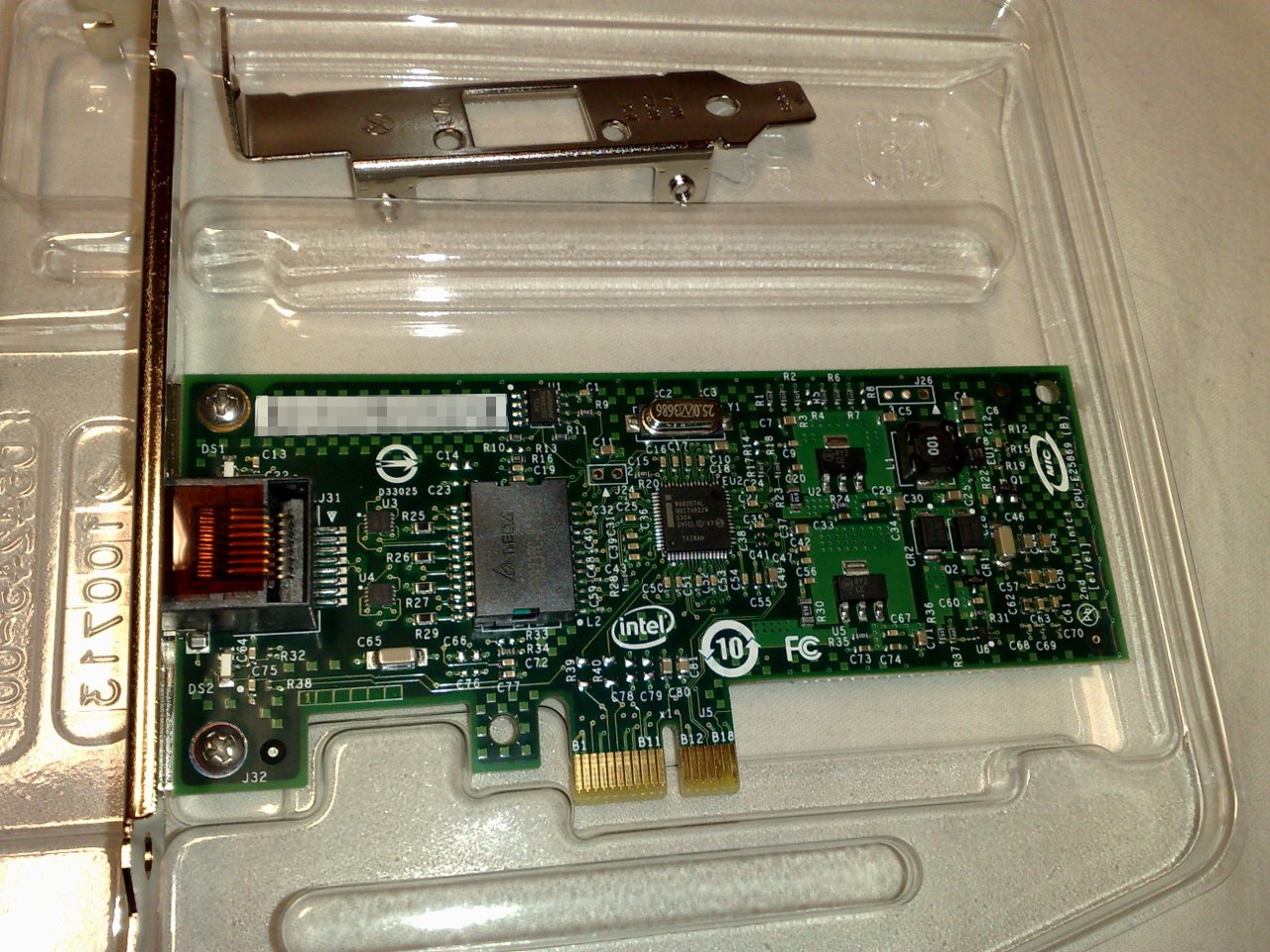 Carte reseau Gigabit PCI Express, materiel frequemment concerne par un code 32 sous Windows
