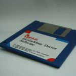 Disquette de pilotes d un peripherique d entree, support de pilote historique