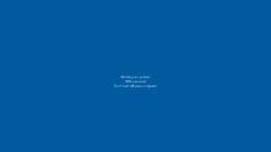 Écran de mise à jour de Windows affiché pendant l'installation de composants, contexte de l'erreur 0x800f081f