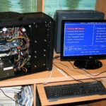 Écran de configuration du BIOS d'un ordinateur affiché lors du démarrage