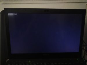 Écran noir affichant le message Operating System Not Found sur un ordinateur qui ne démarre plus