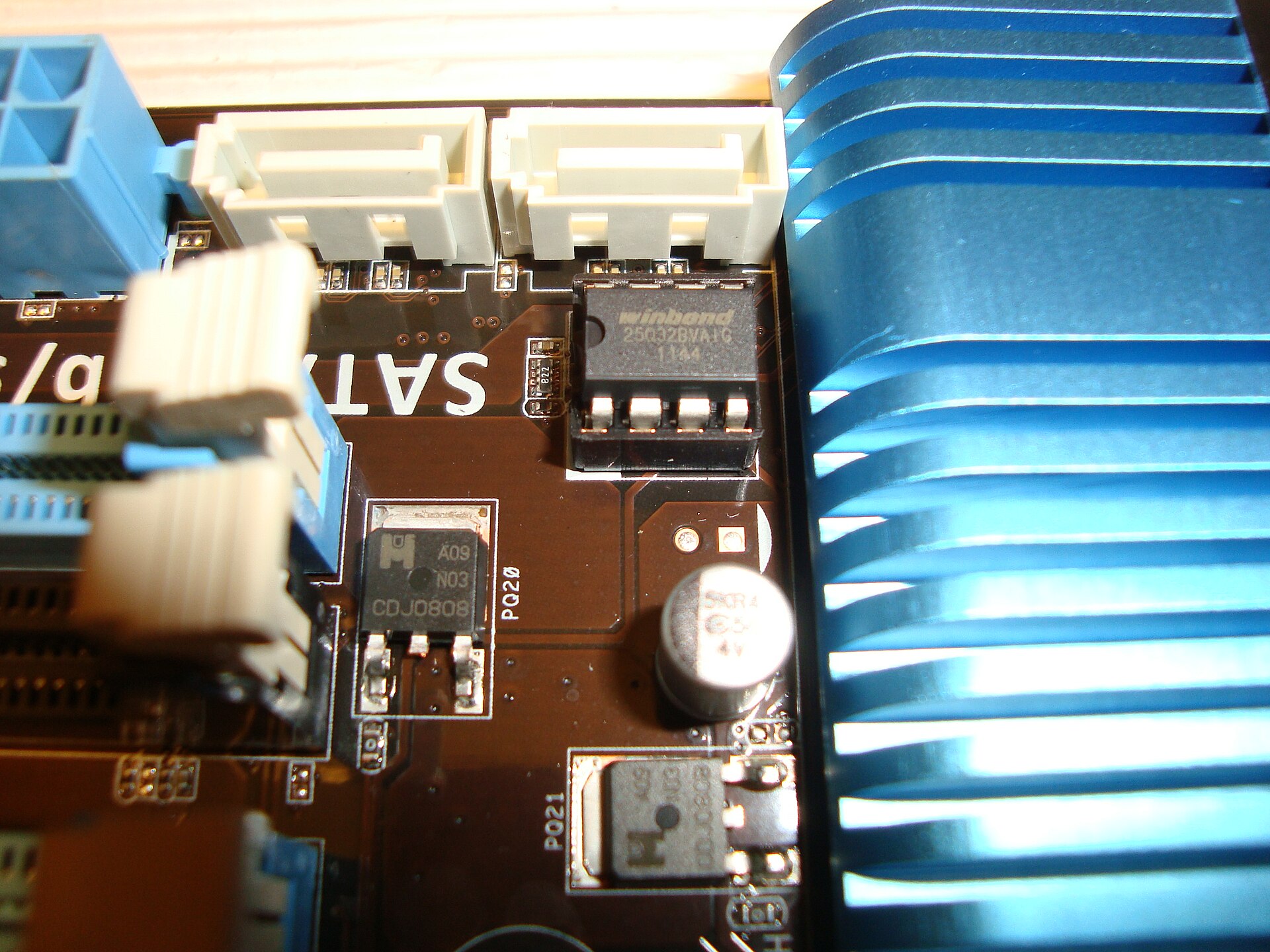 Interface de configuration du BIOS d une carte mère ASUS P8H67
